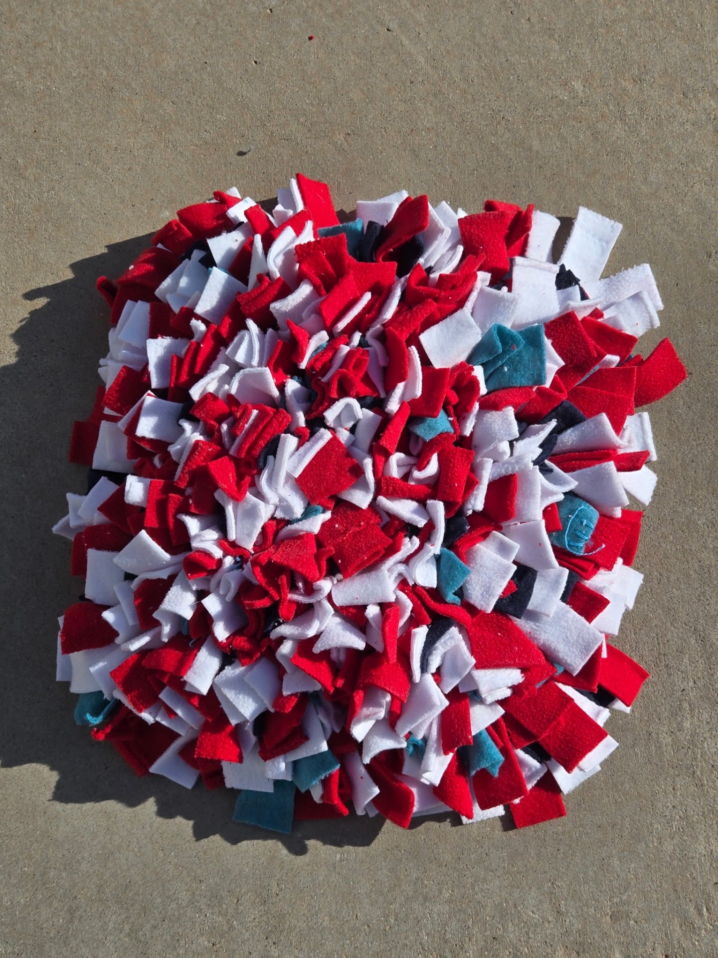 Handmade Snuffle TIME snuffle mat, style 2
