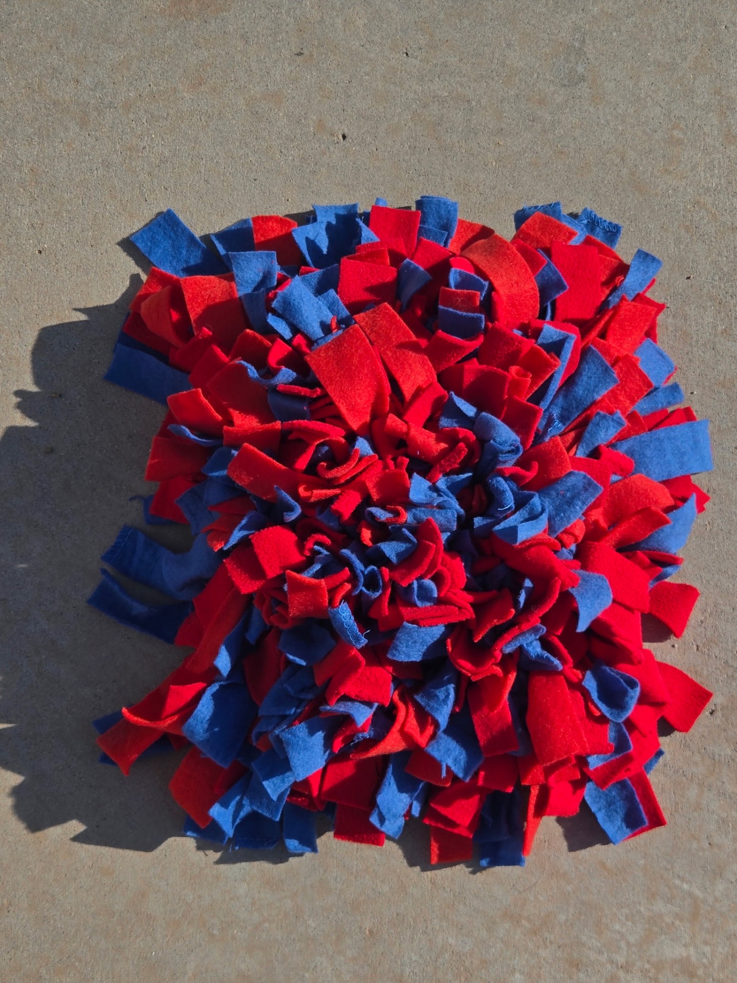 Handmade Snuffle TIME snuffle mat, style 3