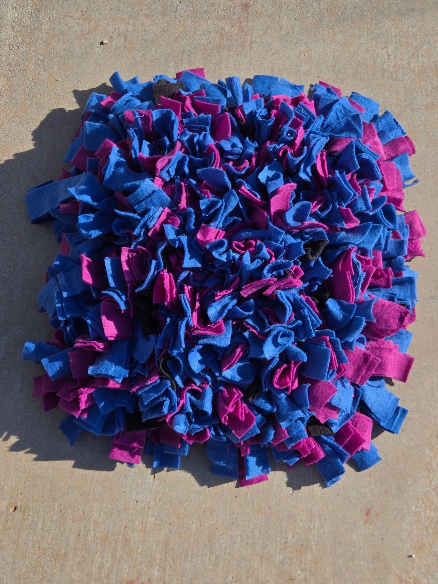 Handmade Snuffle TIME snuffle mat, style 5