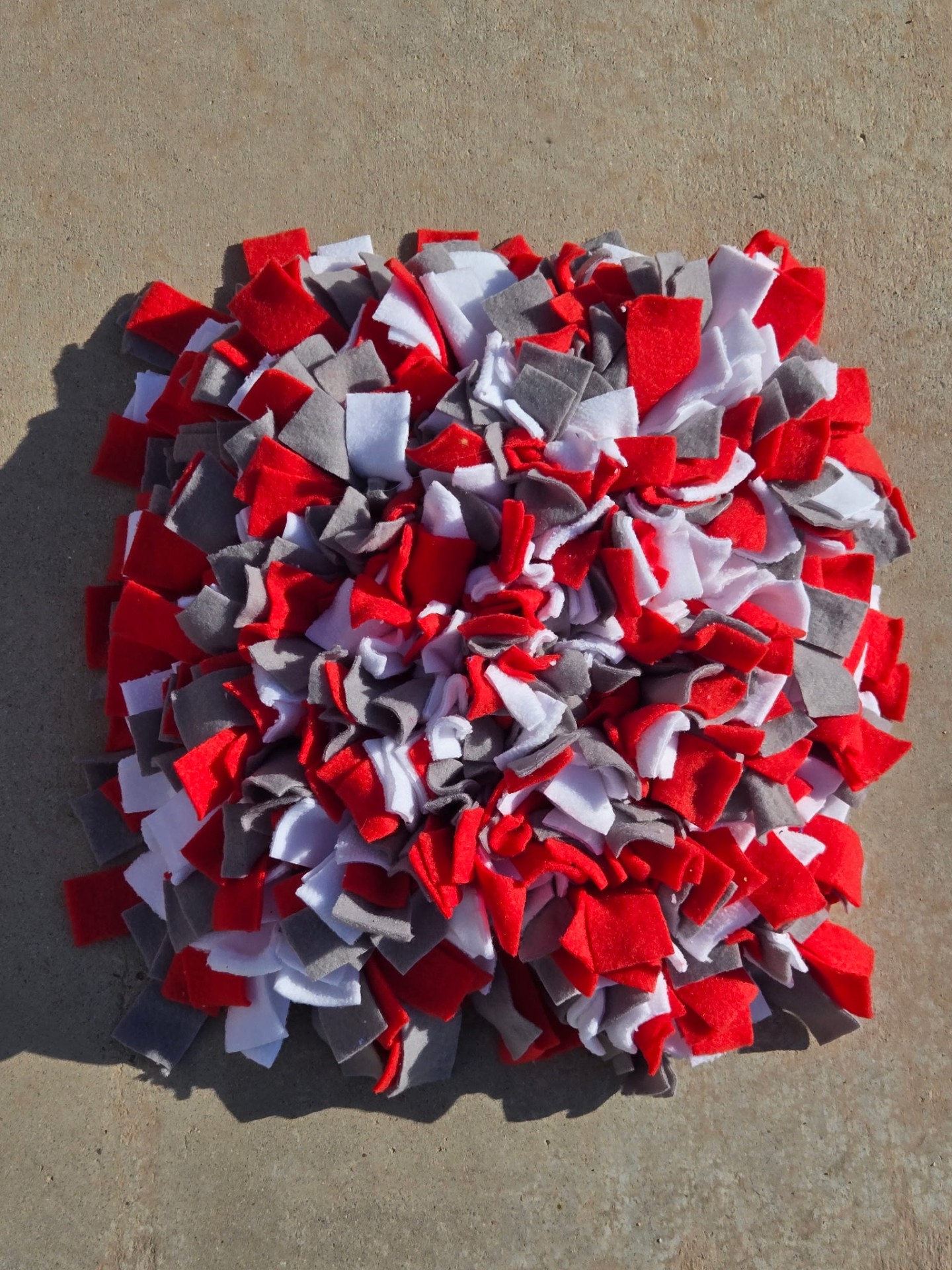 Handmade Snuffle TIME snuffle mat, style 6