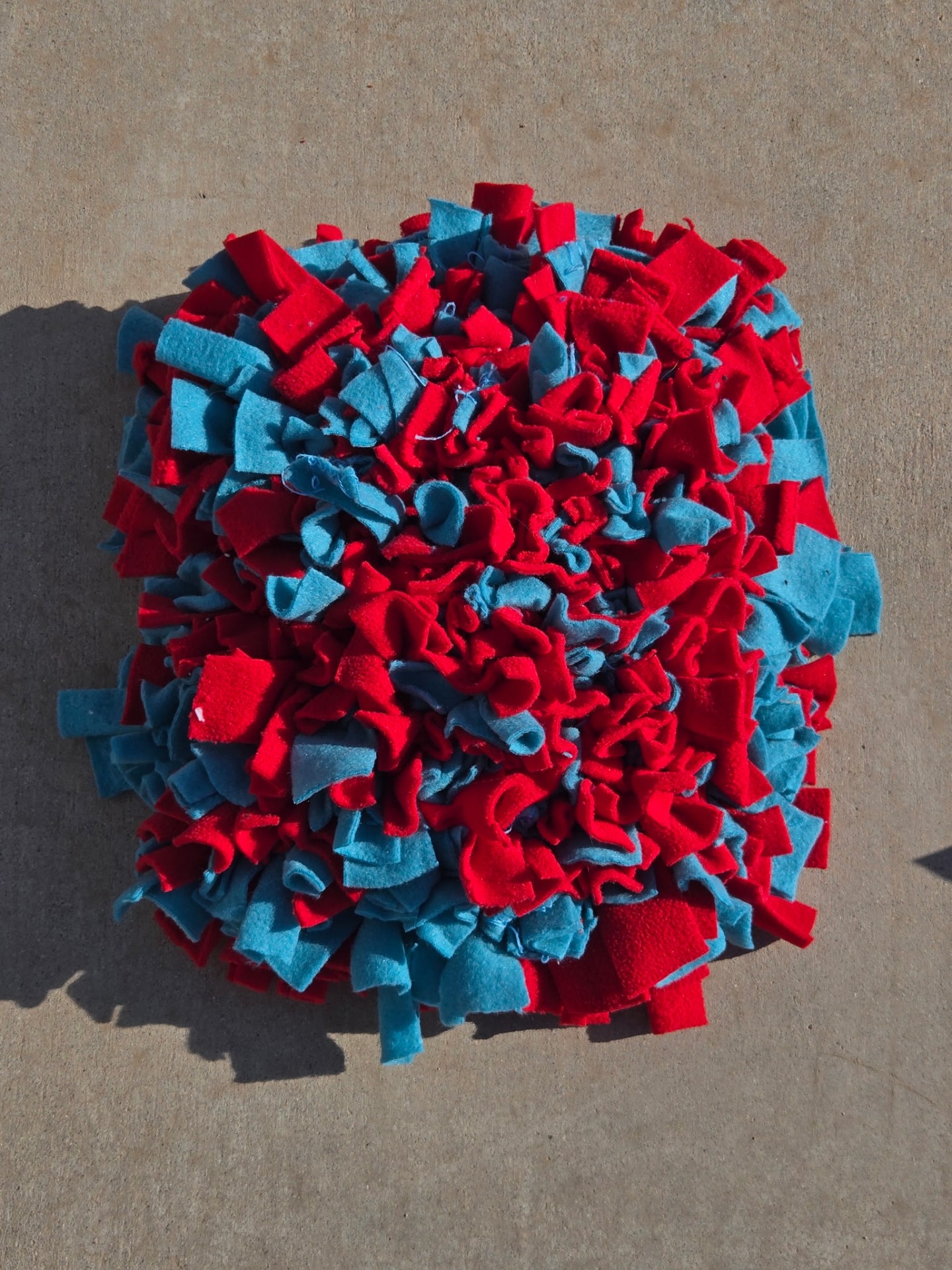 Handmade Snuffle TIME snuffle mat, style 7