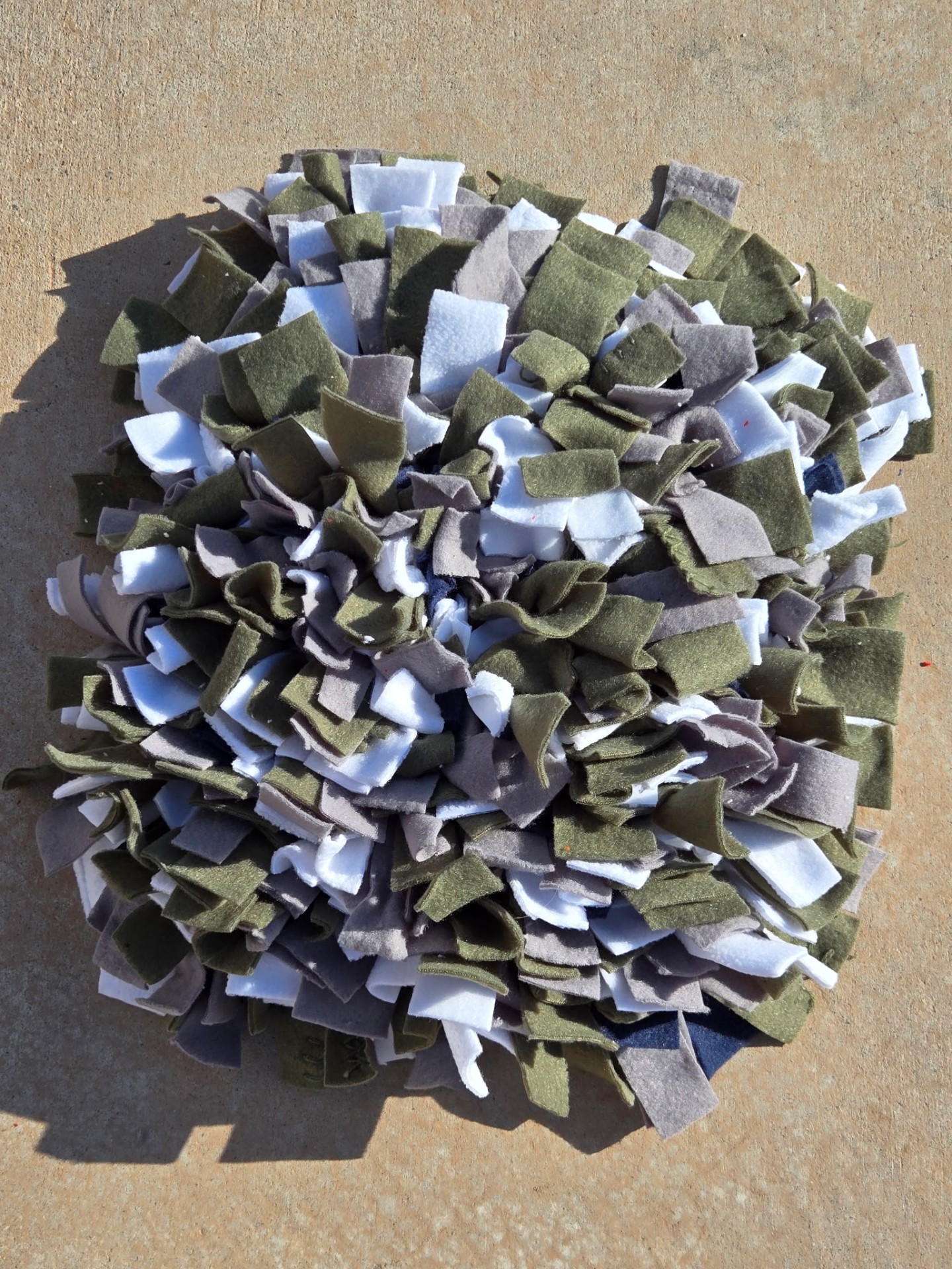 Handmade Snuffle TIME snuffle mat, style 10